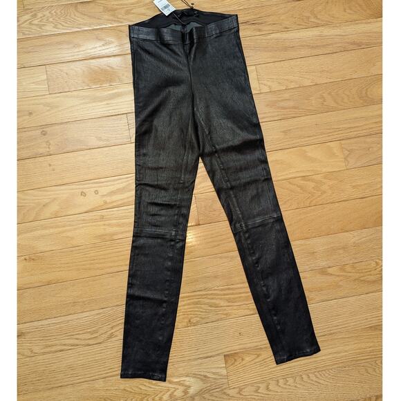 J Brand Edita Leggings Size S 100% Lamb Leather MSRP $948 Party Concert Date - Picture 4 of 16